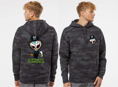 FWFD Station 15 Hoodies - Heavyweight - Black Camo